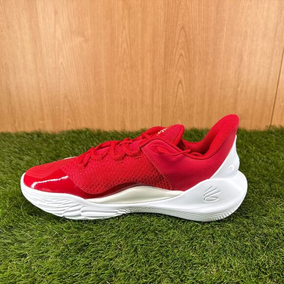 Under Armour Curry Flow 11 TB Red White 3027637-100 Men\'s Size 12